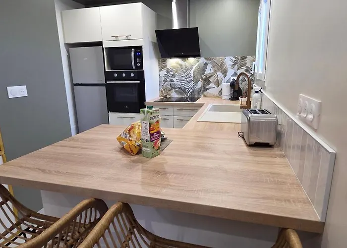 度假居 Maisonnette Moderne Avec Terrasse 10 Min Cnpe Dunes